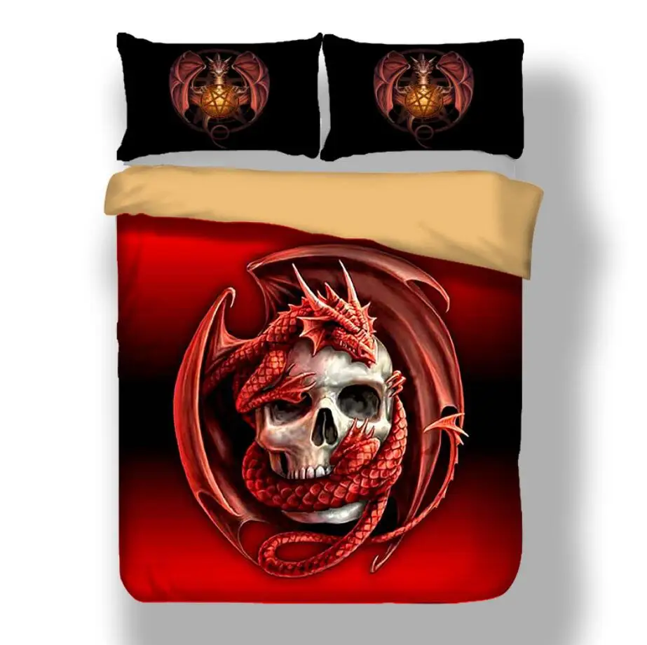 3d Dragon Bedding Set Children S And Adult 3d Dragon Duvet Covers