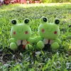 Customized claw machine crazy stuffed green frog plush toy