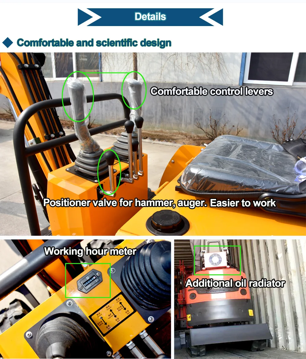 New machine mini excavator prices