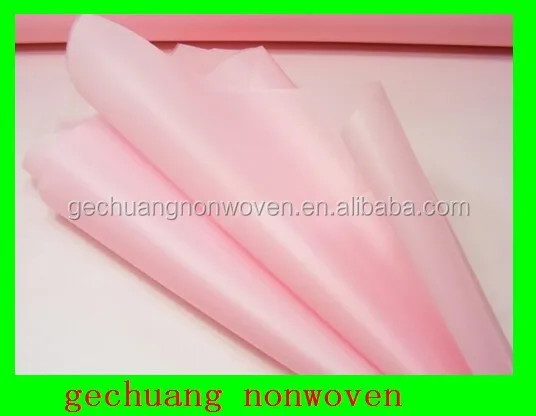 
waterproof colorful flower wrapping paper roll ,florist crepe paper 