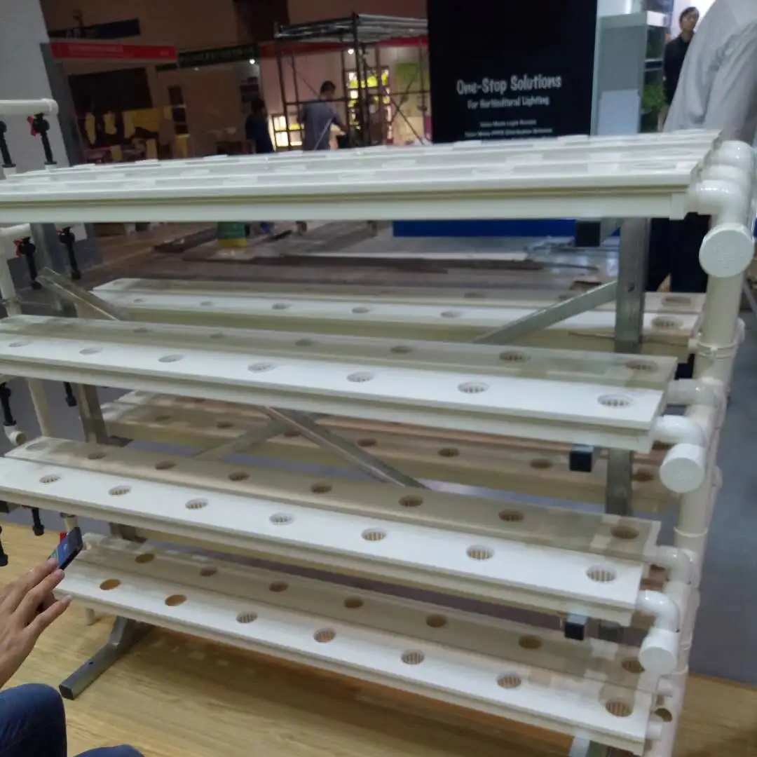 Hydroponic Pvc Pipe Plastic Nft Tubes Grow Channel Systems Buy Pvc