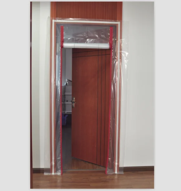 Zip Door Plastic Door Protector Dust Protection Door Buy Zip Door