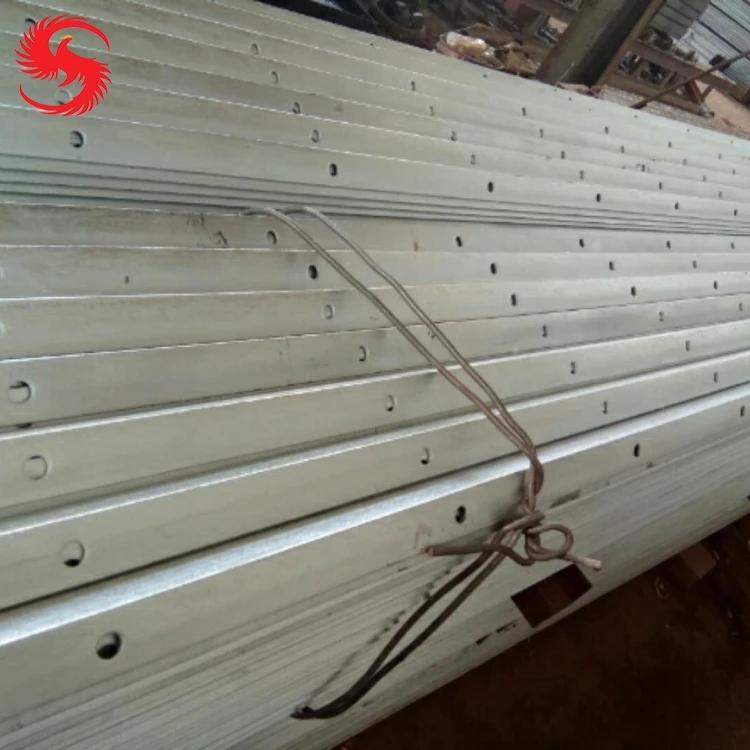 Q235 A36 S235JR Slotted Iron Bar 50x50x5 galvanized equal angle steel