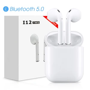 Stereo i12 TWS Earbuds Dual Charging Options