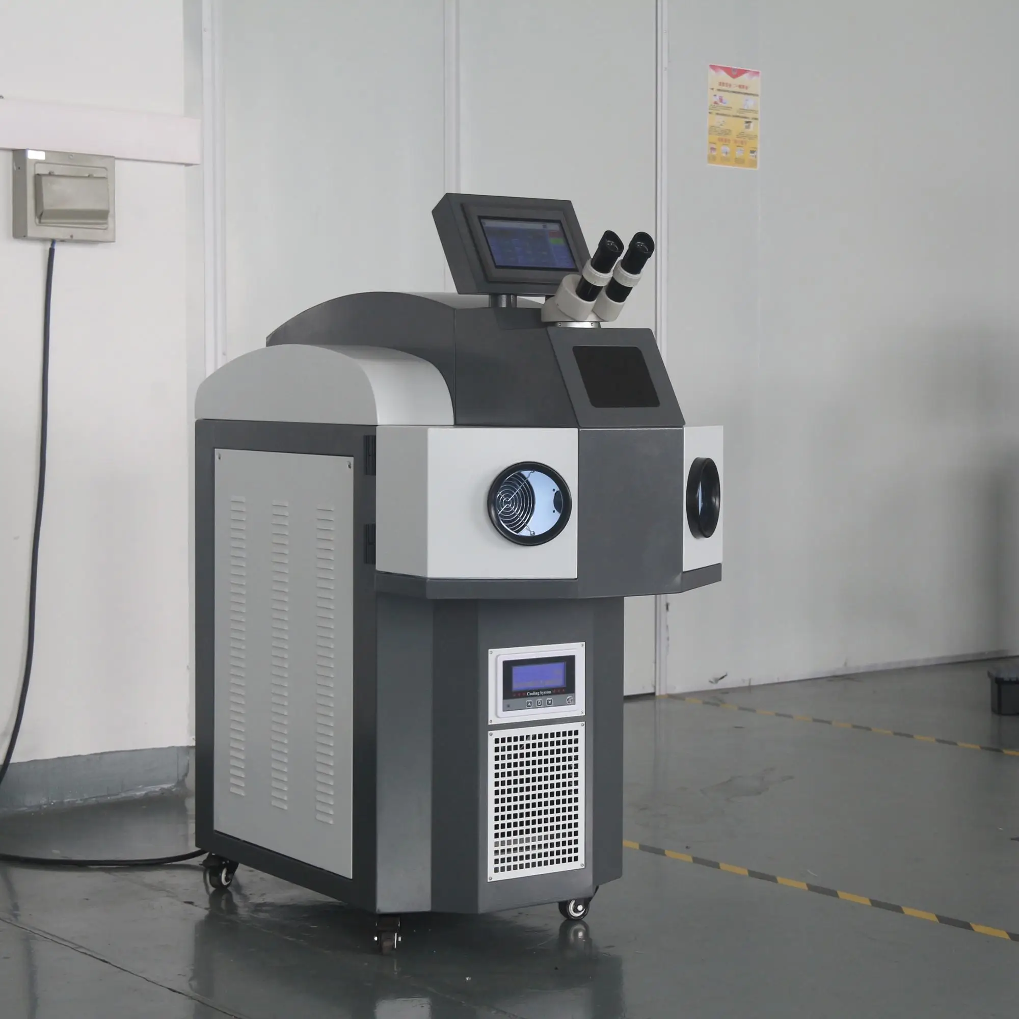 Optic Tech High End Laser Gold Soldering Welding Machine For Metal