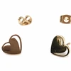Golden Love Stud Earrings,Christmas gift,birthday present,factory wholesale