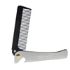 Personal Daily Portable Metal Beard Comb 100% Stainless Steel Salon Barber Station Equipments Face Comb