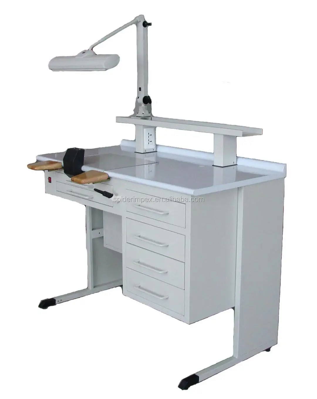 Dental Lab Work Bench / Single Person Dental Lab Work Station / Dental