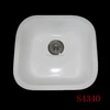 Artificial stone single bowl basin special for pedicure sinks