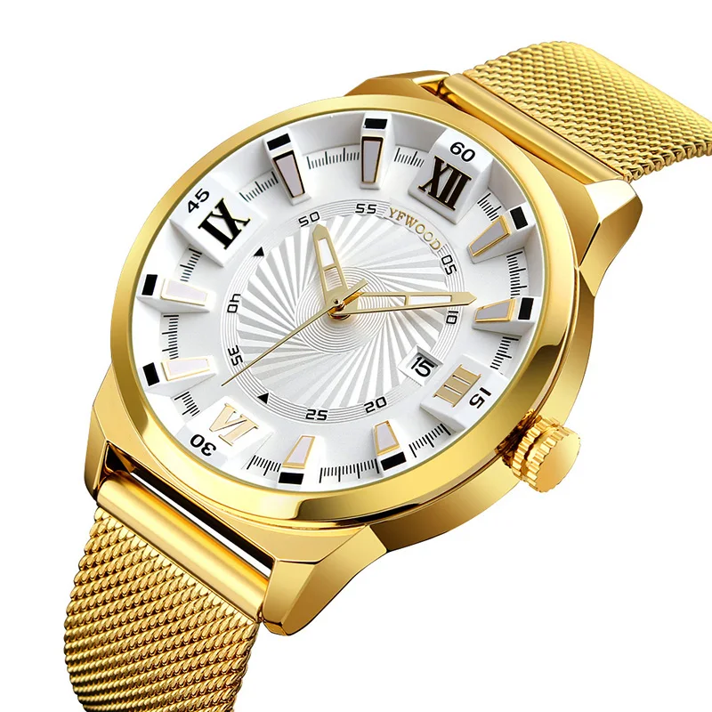 

Private Label Watch Manufacturers Watches Men Waterproof Luxury Brand Quartz Automatic oem Watch, Black blue gold white