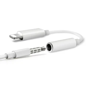 3.5mm Headphone Jack Adapter for iPhone 7, 8, and X