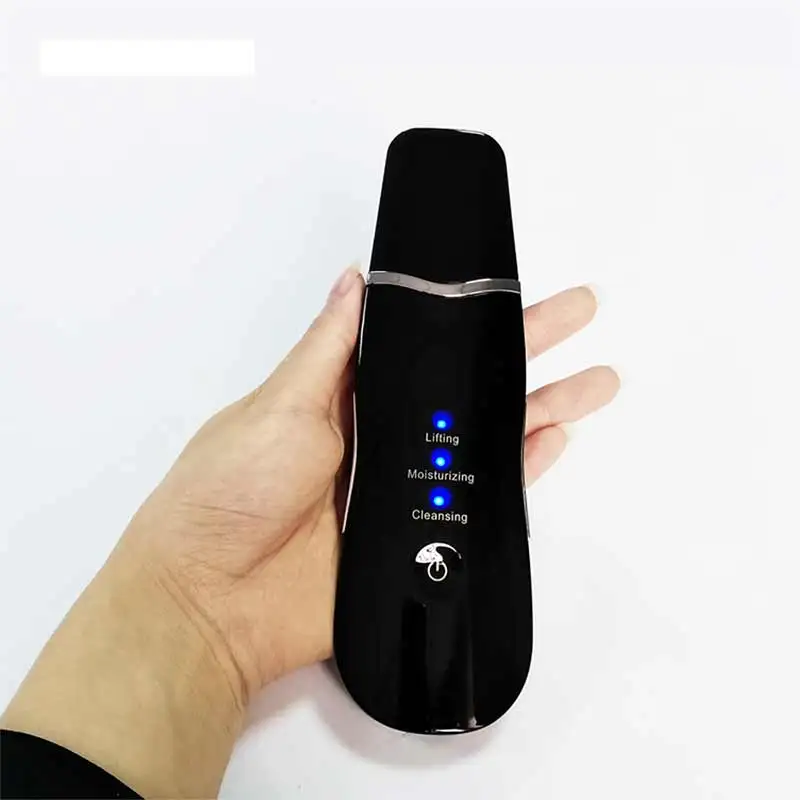 Portable face cleaner Pore Cleaning facial ultrasonic skin scrubber
