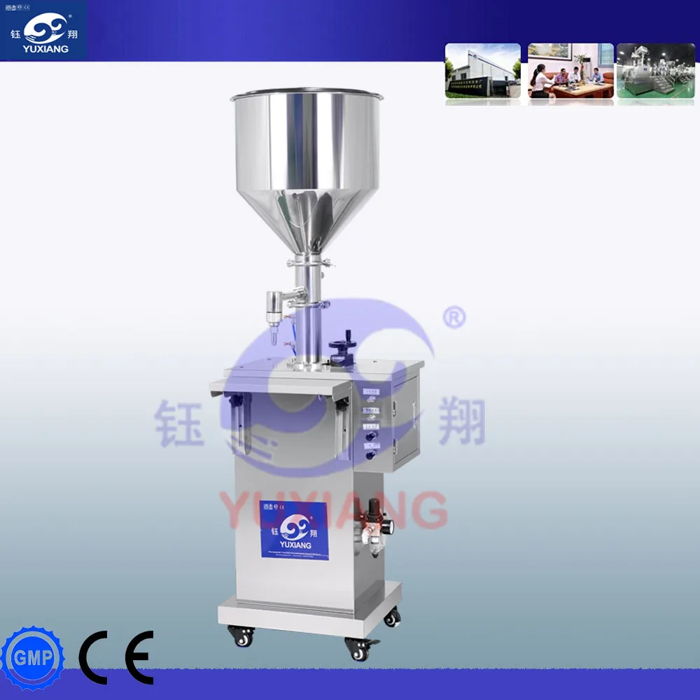 Semi Auto Vertical Filling Machine For Shampoo/ Facial Body Cream