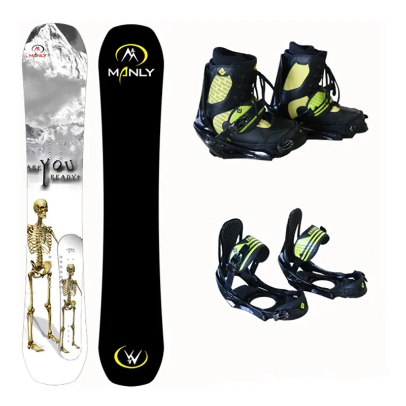 2018 最新中国定制批发成人儿童滑雪板