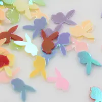 

6mm Bunnies Sequins for Crafts Loose Lentejuelas for Needlework and Sewing PVC Paillettes Fittings for Costume Jewelry