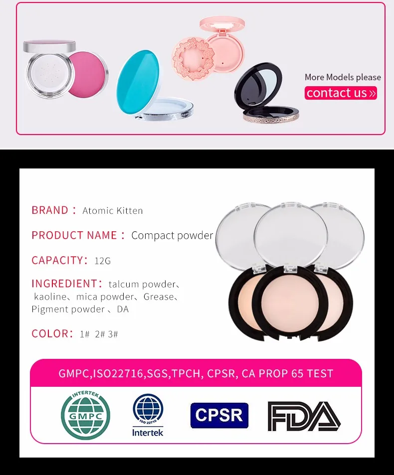 Long Lasting Makeup Compact Face Powder Foundation Powder Buy