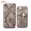 Indonesia genuine for iPhone case leather python for iPhone 8 leather python case