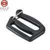 Cheap black plastic strap snap hook for bags