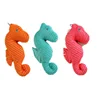 Animals Pet Squeaky Plush Chew Strong Dog Toy Sea Horse