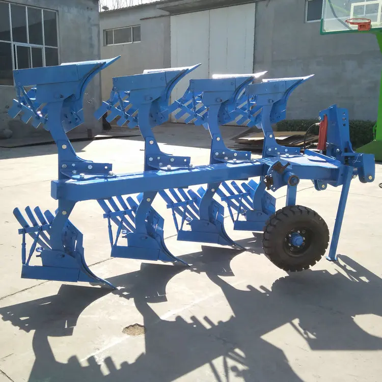 Arado hidráulico reversible con reja acoplada a tractor de China