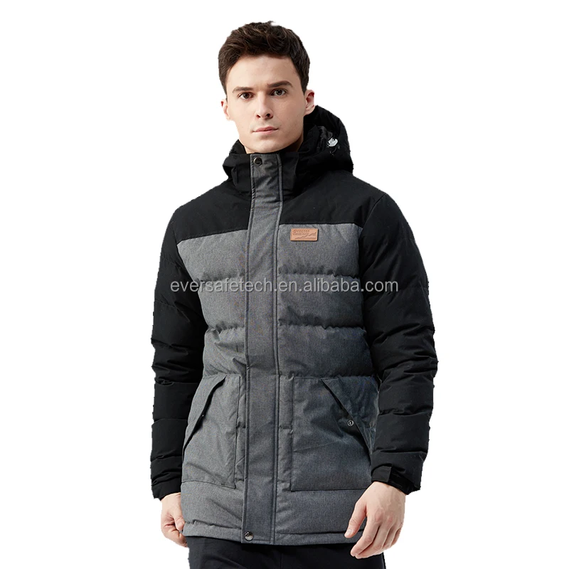 

Winter Life Jacket Hooded Wholesale White Down Jacket for Men, 3 colors