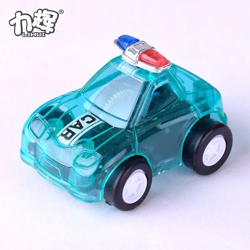 green police car toy