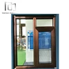 Teeyeo Shopping European Standard Open inside window Glass Veranda Aluminium Casement Window