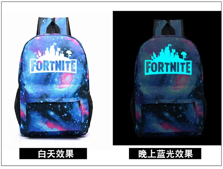 Fortress Night Test Letter Network Fortnite China Fortress Night Luminous Bag Men And Women Backpack Campus Backpack Fashion Trend Buy Pokemon Go Bag Knapsack Travel Knapsack Product On Alibaba Com