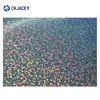 Glue Coated Digital Printing Plastic Raw Materials Holographic PVC Sheet