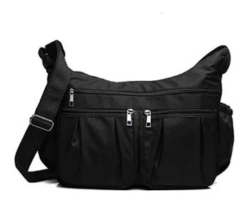 women's multi pocket shoulder bag