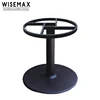 Dining room furniture matel table legs large round black cast iron table base durable heavy duty leg for sale