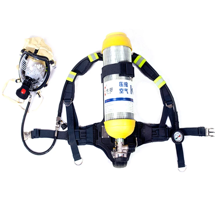 Single Cylinder High Compressed Face Mask Breathing Apparatus Scba ...