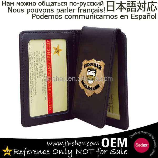 Военные пользовательские выгравированы металлическая эмблема кожаный бумажник значок