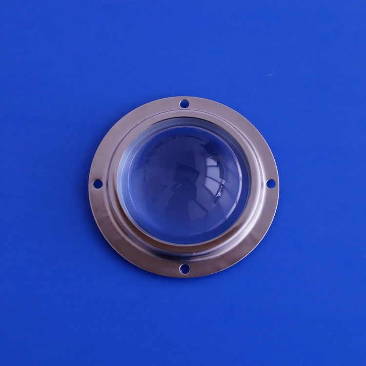 90 Degree 66mm Led Glass Lens Cob Led Chip Lens
