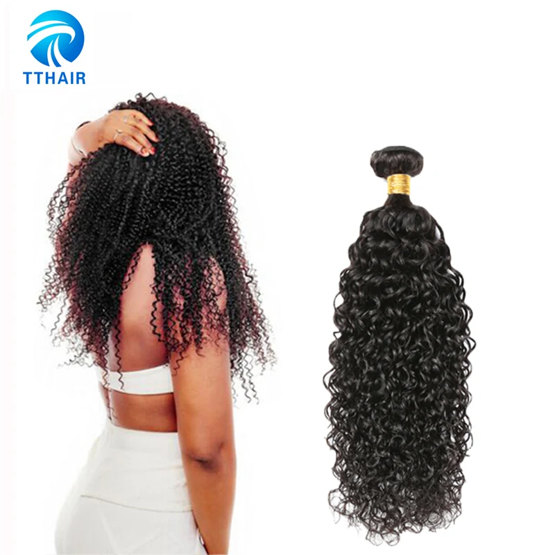 

Factory Original Brazilian Kinky Curly Human Hair Extensions 8A GRADE, Natural color