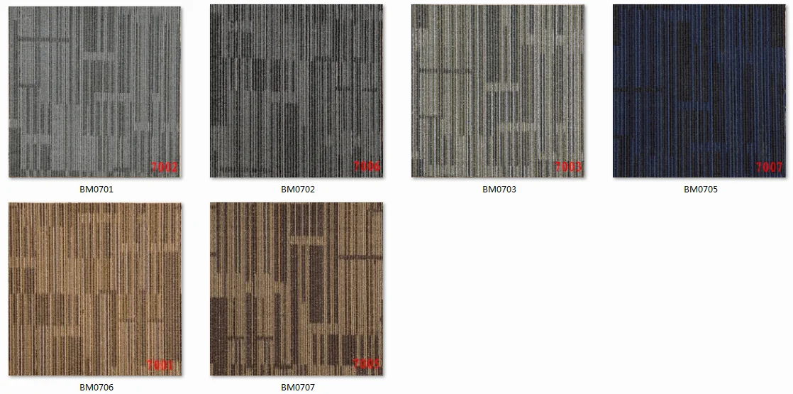 Commercial Used Office Carpet Tiles 50x50 cm/60.96x60.96cm