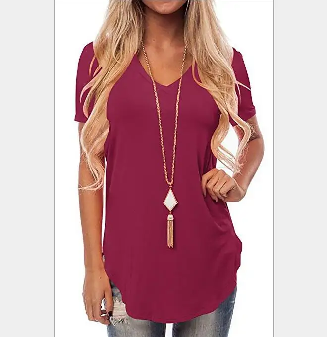 

Walson Fashion Womens T Shirt Short Sleeve Cotton Tops Shirt Lady Blouse, N/a