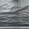 black woven polypropylene mulch mat for tree weed control