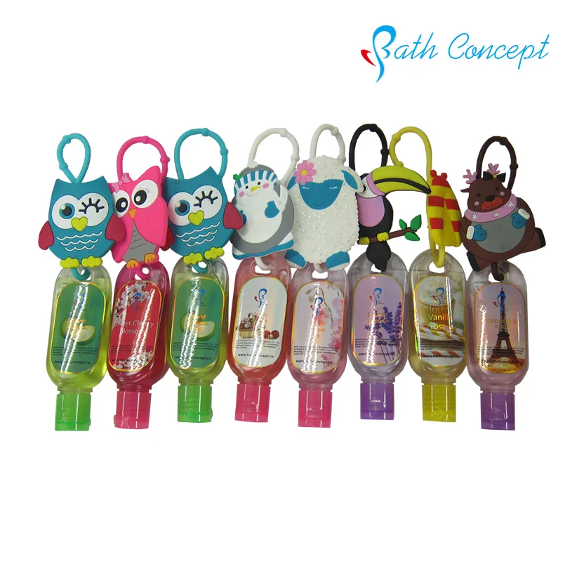 

Mini cartoon washing-free hand sanitizer, Customized color