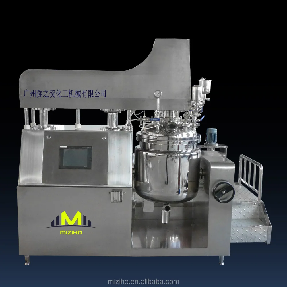 500l Homogenizer,Cosmetic Cream Vacuum Emulsion Homogenizer Mixer Buy