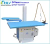Full automatic ironing machine with steam generator and steam iron for laundry and garment industry