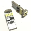 Auto Lighting best choice car truning led t10 car license plate lamp interior lights 15smd 4014chips