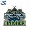 river run finisher custom made USA medal