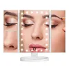 Touch Dimmer 24 Bright LED Lighted Desktop Makeup Mirror Light LED