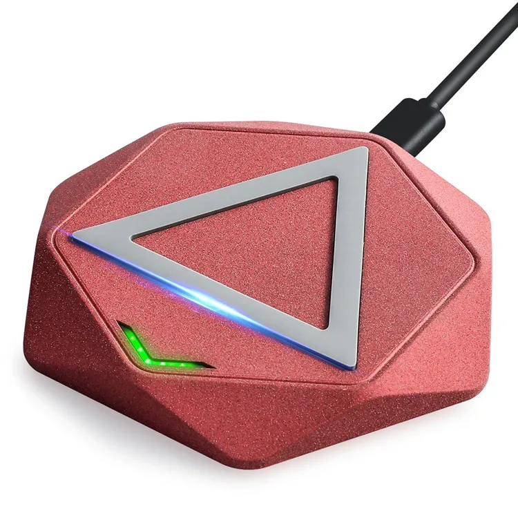 

Qi Certified Office Fast Wireless Mobile Phone Charger for iPhone Samsung, Grey;red;navy