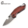 mini knife Folding Pocket Knife Wooden handle folding step stool handle