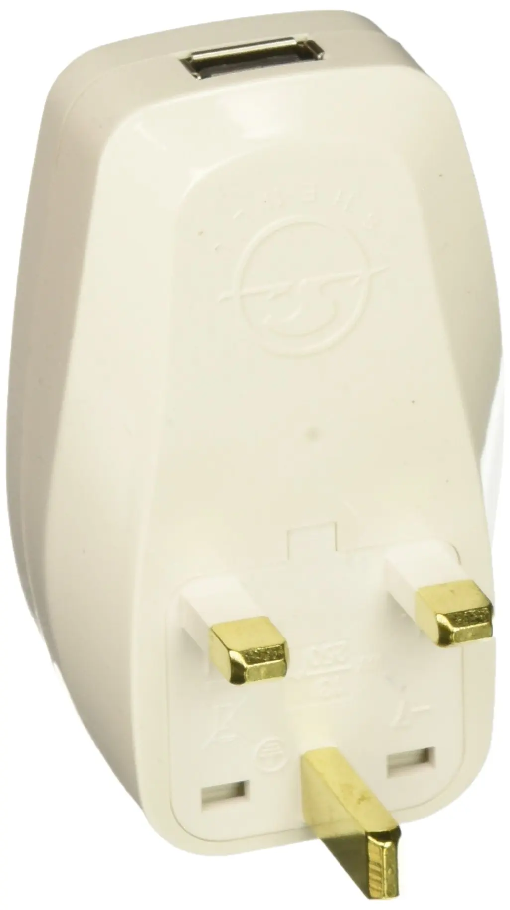 3 Pack Orei GP-021 UK 3-Pin To Schuko European 2-Pin Grounded Travel Adapter