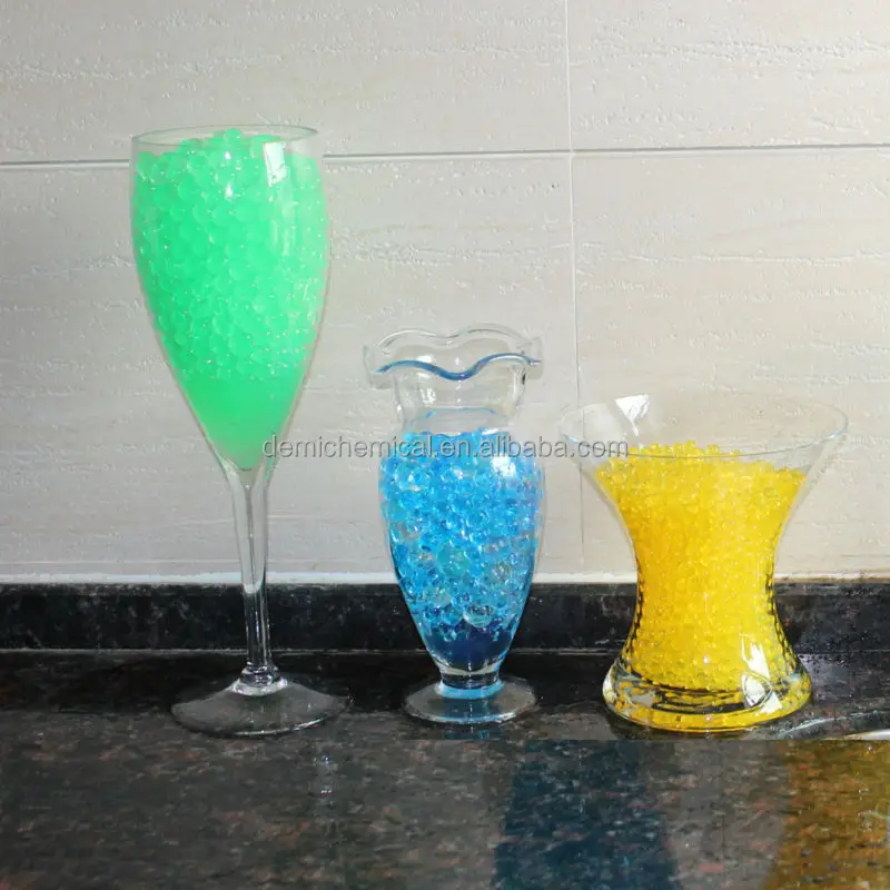 wonderful crystal soil rainbow water beads for airfresher