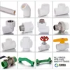 2016 New products with cheap price white color PPR pipe fittings for Russia market