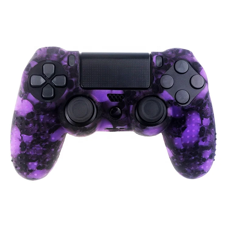 

For Playstation 4 PS4 Slim Pro Controller Silicone Case Cover Skin Sleeve Grip Gel Sleeve Camo